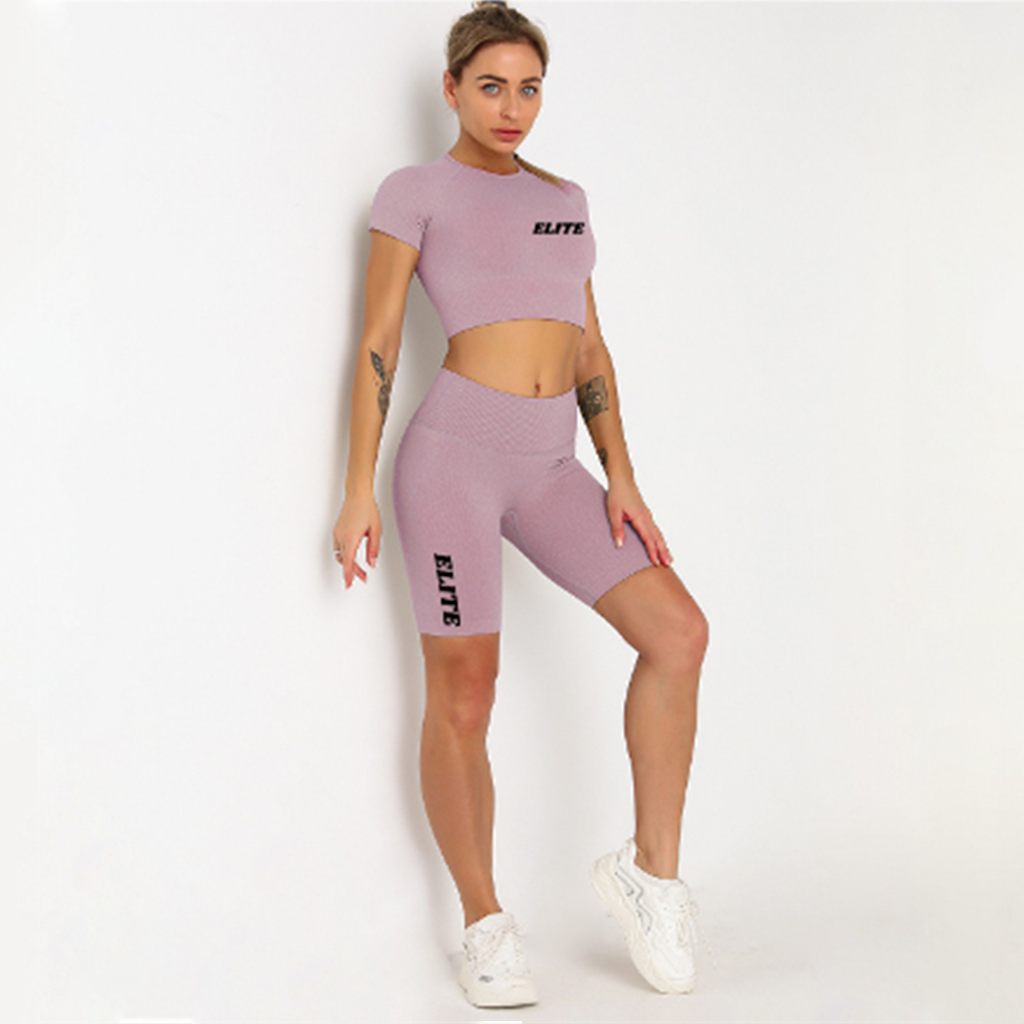 Tee & Shorts Co-Ord Pink